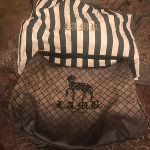 L.A.M.B. Bag Comes with Dust Bag and Wristlet